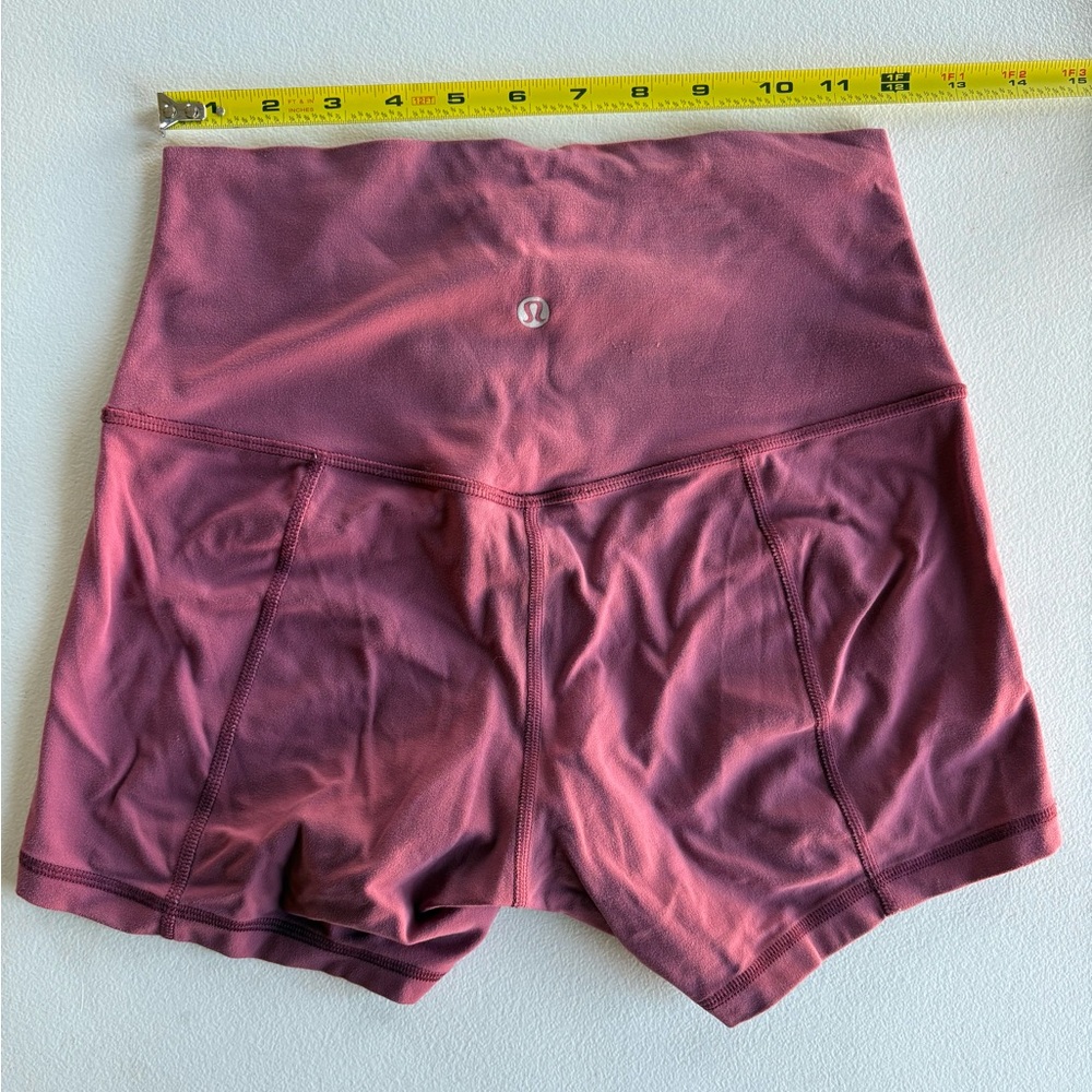 Size 6 LuluLemon Align Pink Shorts